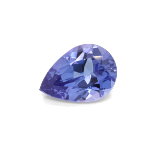 Tansanit - blau, birnform, 10.5x7.5 mm, 2.19 cts, Nr. TZ10303