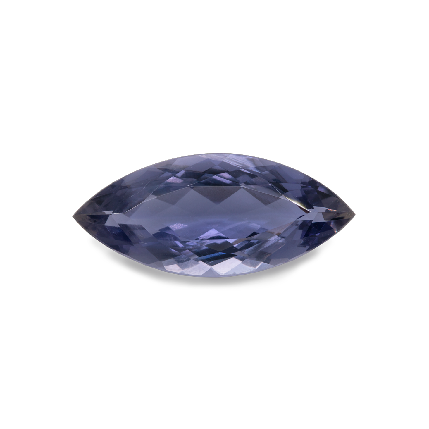 Iolith - blau, navette, 24x10,5 mm, 7,90 cts, Nr. IOL60001