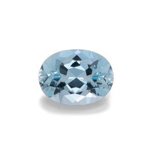 Aquamarine - AA, oval, 8x6 mm, 0.90-1.15 cts, No. A11002