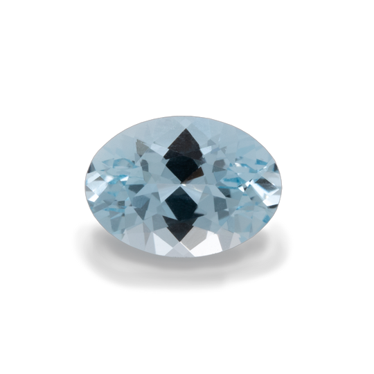 Aquamarin - A, oval, 7x5 mm, 0,60-0,75 cts, Nr. A18009