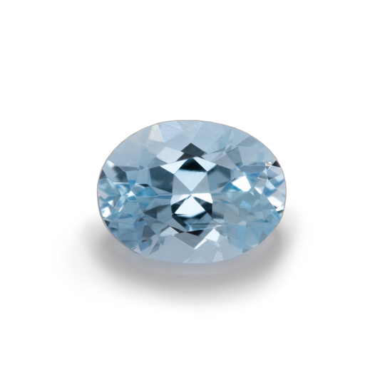 Aquamarin - AA, oval, 4x3 mm, 0,12-0,15 cts, Nr. A02002