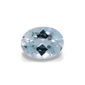 Aquamarine - A, oval, 4x3 mm, 0.12-0.15 cts, No. A02001