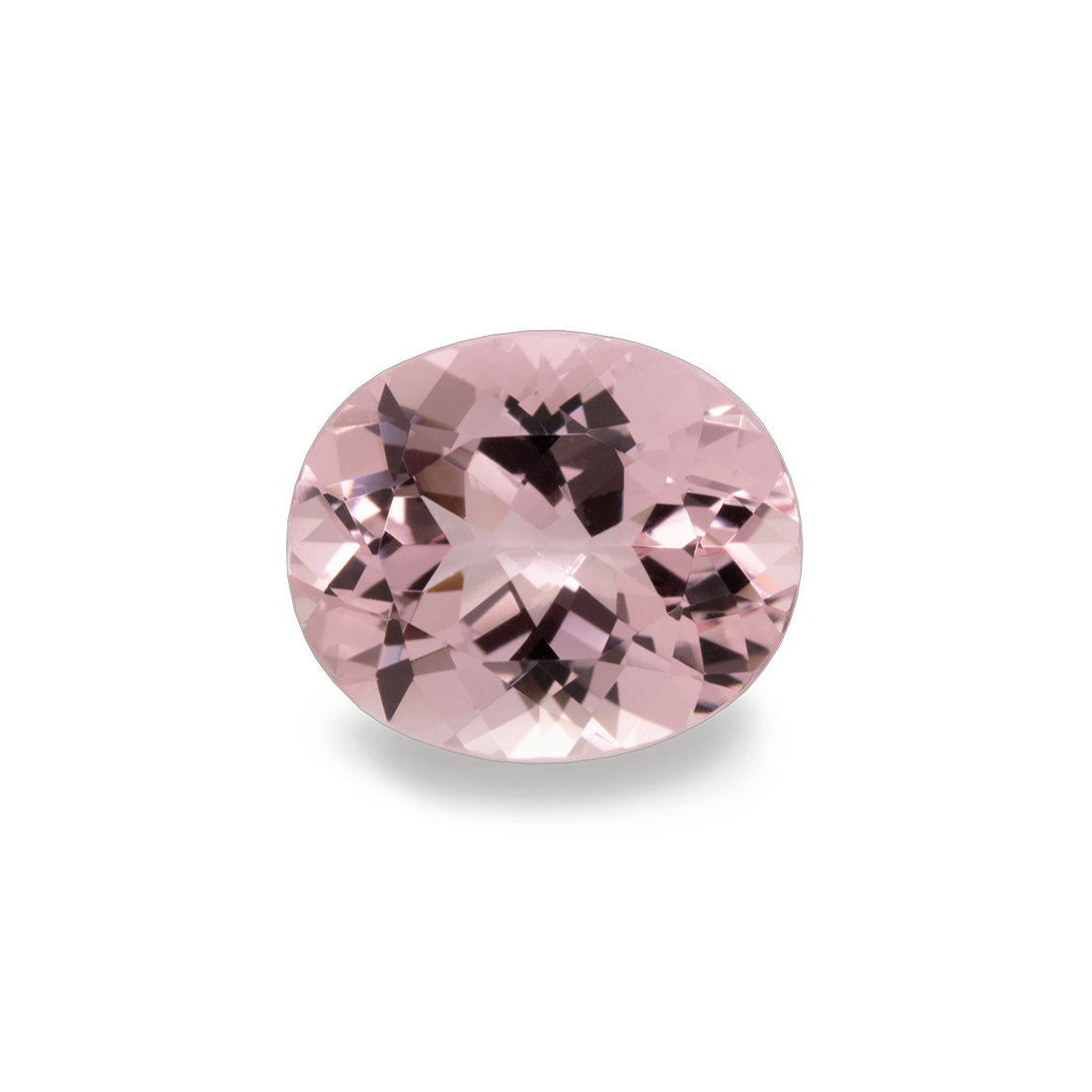 Morganit - rosa, oval, 12,1x10,1 mm, 4,31 cts, Nr. MO10001