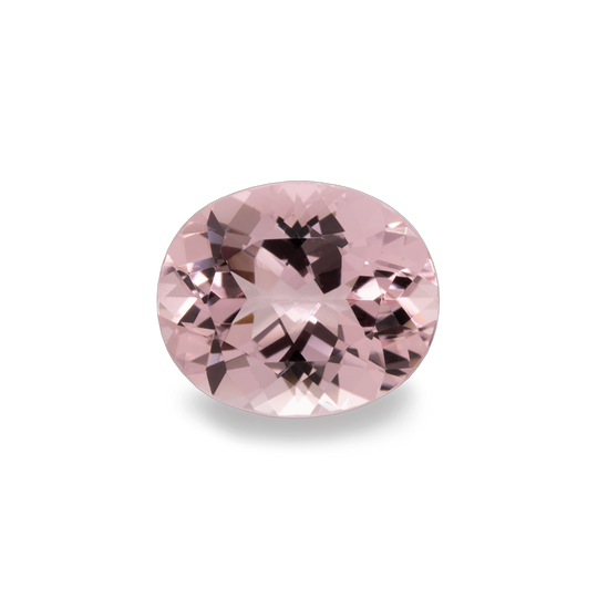 Morganit - rosa, oval, 12,1x10,1 mm, 4,31 cts, Nr. MO10001
