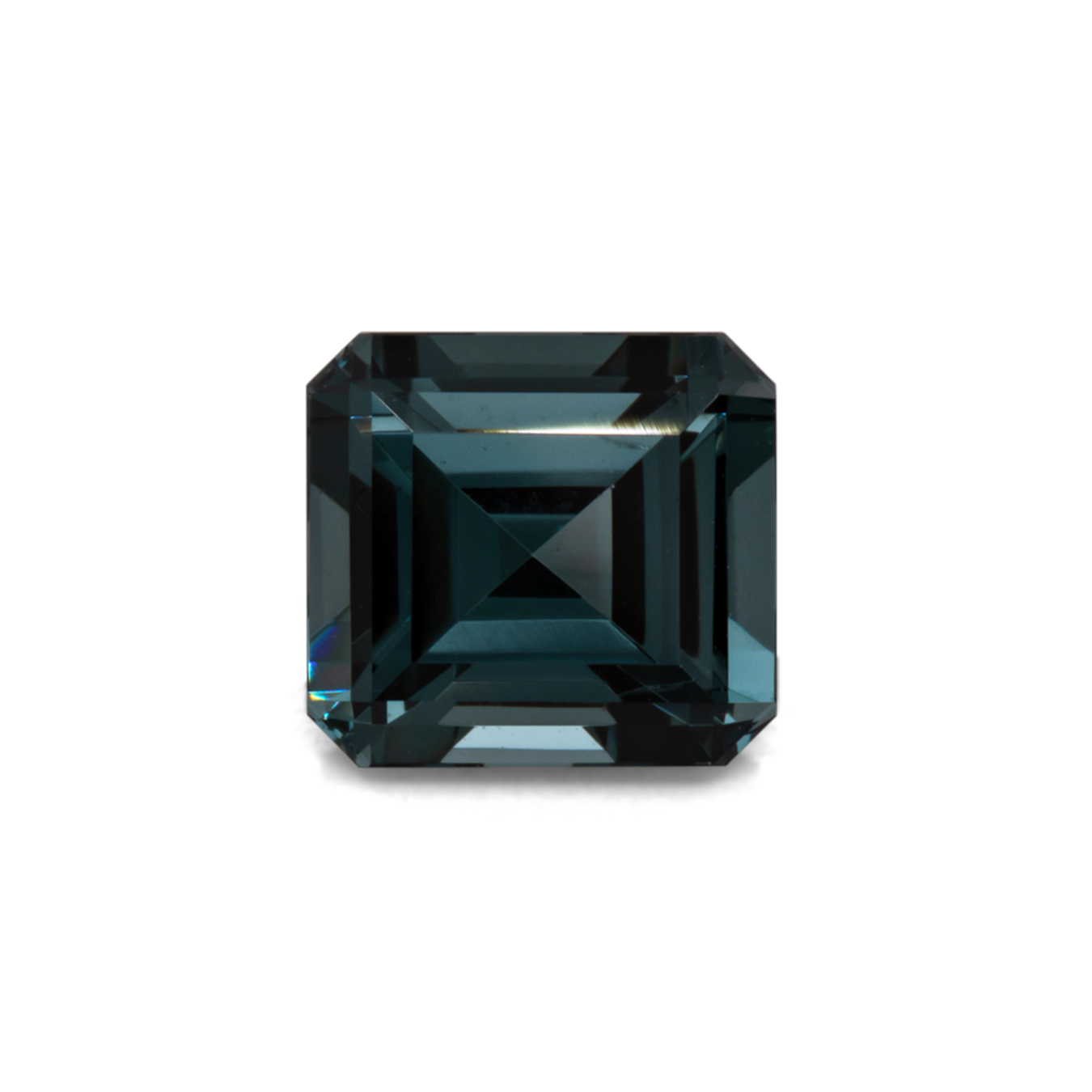 Spinell - grau, asscher, 6x5.6 mm, 1.09 cts, Nr. SP90051