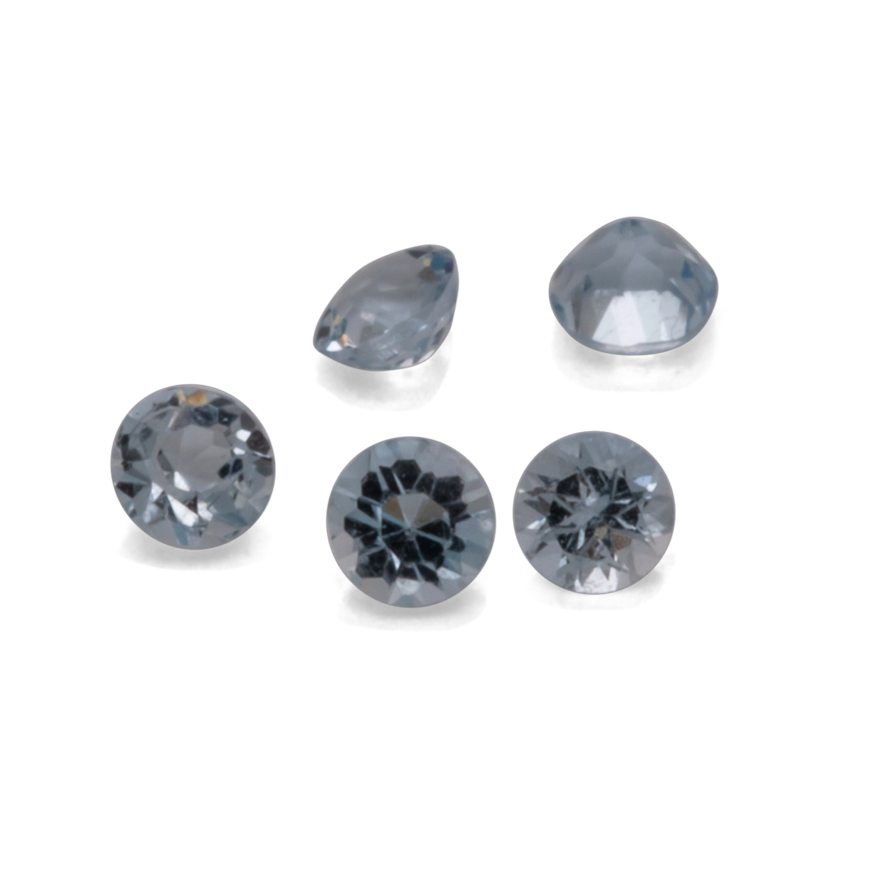 Aquamarin - A, rund, 1.5x1.5 mm, 0.001 cts, Nr. A99022