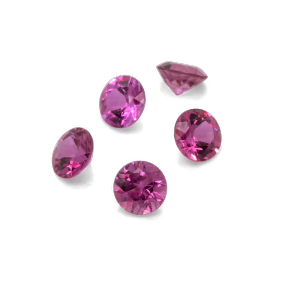 Saphir - pink, rund, 1,5x1,5 mm, ca. 0,016 cts, Nr. XSR11158