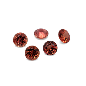 Saphir - orange, rund, 2x2 mm, ca. 0,04 cts, Nr. XSR11127