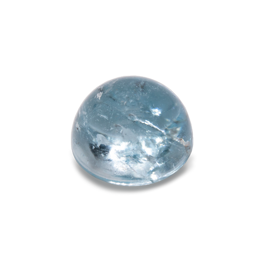 Aquamarin - A, rund, 12x12mm, 11,40 cts, Nr. A44001