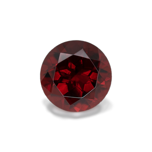 Granat - rot, rund, 12.1x12.1 mm, 7,91 cts, Nr. GR10001