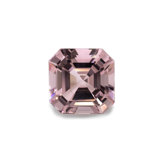 Morganit - rosa, assher, 9x9 mm, 2,85 cts, Nr. MO19001