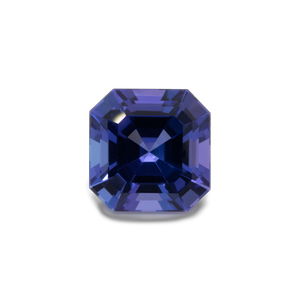 Tansanit - blau, asscher, 11,5x11,5 mm, 7,24 cts, Nr. TZ90003