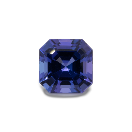Tansanit - blau, asscher, 11,5x11,5 mm, 7,24 cts, Nr. TZ90003