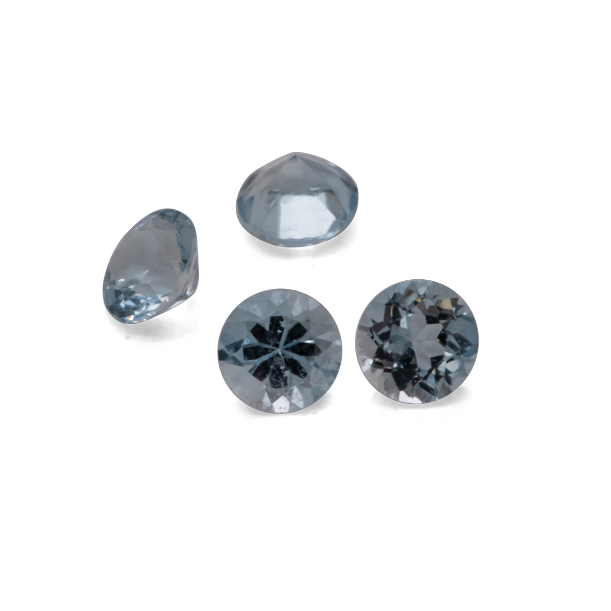 Aquamarin - A, rund, 2,2x2,2 mm, 0,03 cts, Nr. A99028