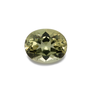 Chrysoberyl - yellow, oval, 10x8 mm, 2.51 cts, No. CHB80001