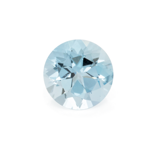 Aquamarine Pair - A, round, 6x6 mm, 1.44 cts, No. A99037