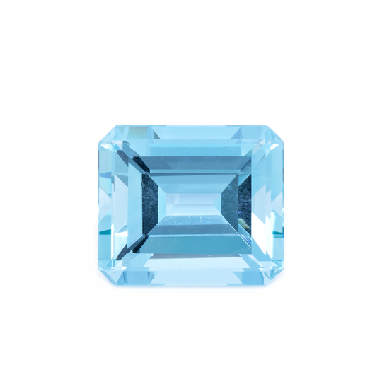 Aquamarin - AAA, achteck, 14x12 mm, 8.59 cts, Nr. A99075