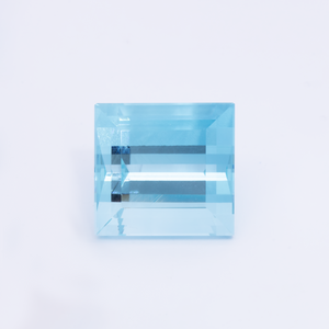 Aquamarin - AA, baguette, 11.2x10.5 mm, 6.75 cts, Nr. A99079