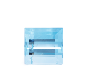 Aquamarin - AA, baguette, 11.2x10.5 mm, 6.75 cts, Nr. A99079