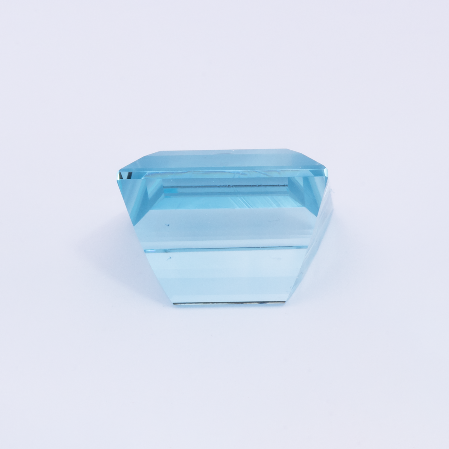Aquamarin - AA, baguette, 11.2x10.5 mm, 6.75 cts, Nr. A99079