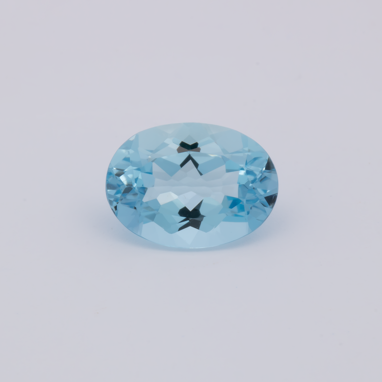 Aquamarin AAA - blau, oval, 9x6.6 mm, 1.45 cts, Nr. A99084