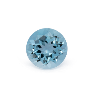 Aquamarin AA - blau, rund, 7.2x7.2 mm, 1.16 cts, Nr. A99085