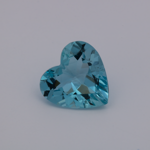 Aquamarin AA - blau, herz, 9.5x9.7 mm, 2.37 cts, Nr. A99092