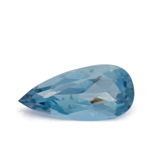 Aquamarin AA - blau, birnform, 9.7x4.6 mm, 0.84 cts, Nr. A99095