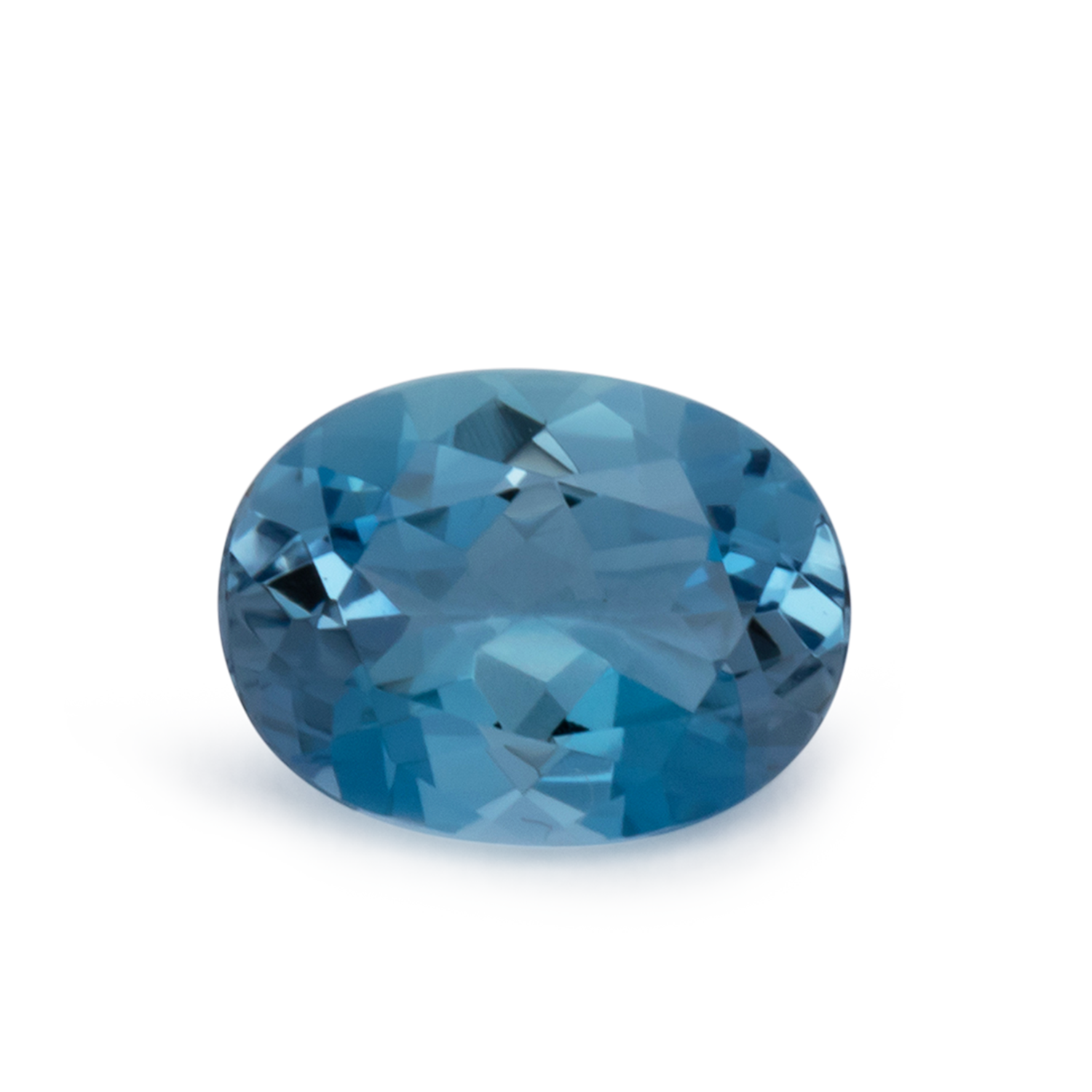 Aquamarin AAA - blau, oval, 8.1x6.1 mm, 1.18 cts, Nr. A99097