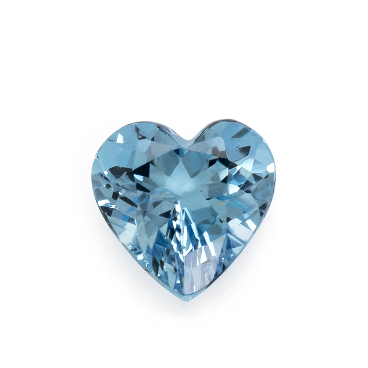 Aquamarin AAA - blau, herz, 8.8x8.8 mm, 2.10 cts, Nr. A99106