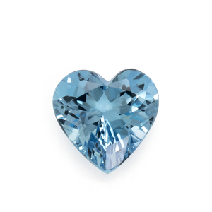 Aquamarin AAA - blau, herz, 8.8x8.8 mm, 2.10 cts, Nr. A99106