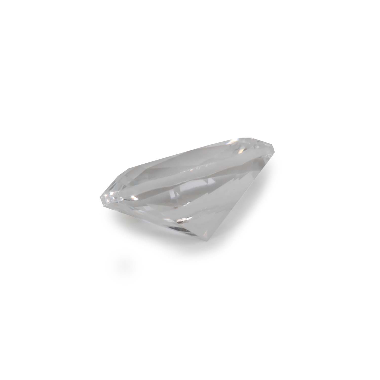 Beryll - weiß, oval, 6.1x4.1 mm, 0.45 cts, Nr. BY90063