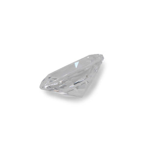 Beryll - weiß, oval, 7x5 mm, 0.61 - 0.62 cts, Nr. BY90066