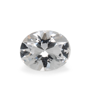 Beryll - weiß, oval, 10x8.1 mm, 2.19 cts, Nr. BY90073