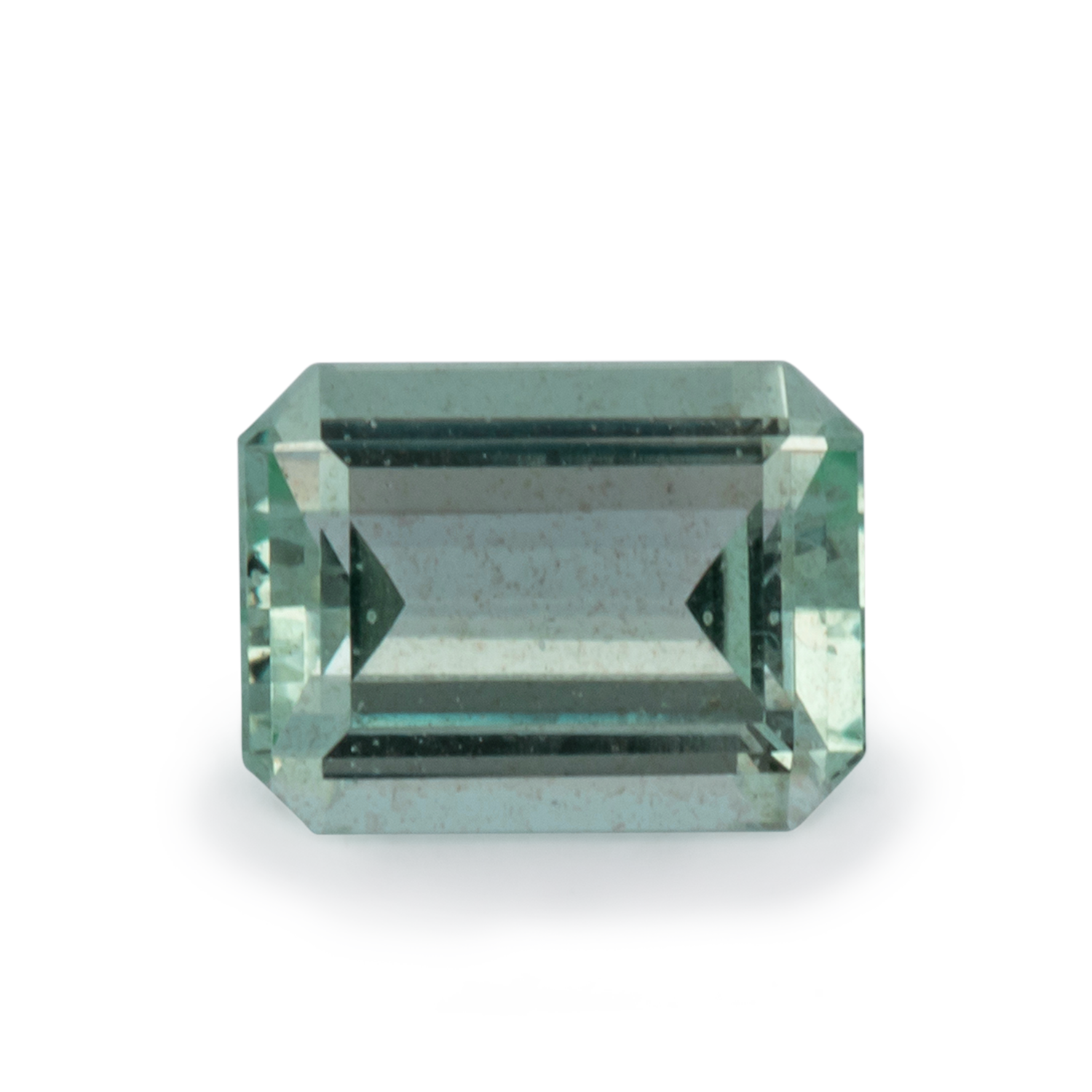 Beryll - grün, achteck, 7.4x5.5 mm, 0.97 cts, Nr. BY90075