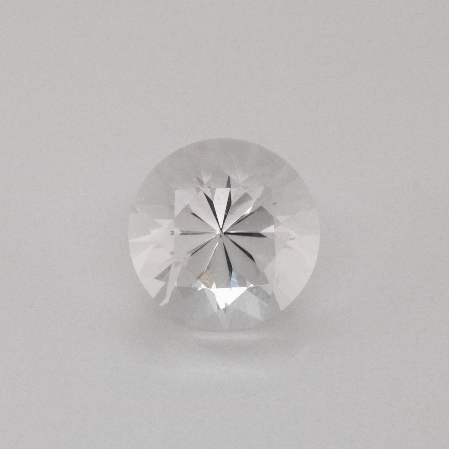 Beryll - weiß, rund, 6.1x6.1 mm, 0.79 cts, Nr. BY90088