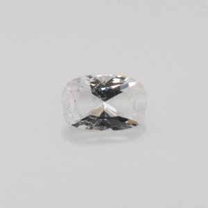 Beryll - weiß, antik, 6x4.1 mm, 0.44 cts, Nr. BY90090