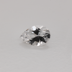 Beryll - weiß, birnform, 6x4 mm, 0.32 cts, Nr. BY90092