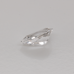 Beryll - weiß, birnform, 6x4 mm, 0.32 cts, Nr. BY90092