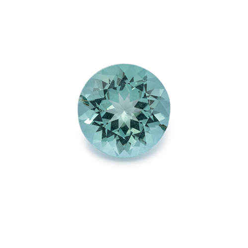 Beryll - blau, rund, 6x6 mm, 0.70 cts, Nr. BY90099