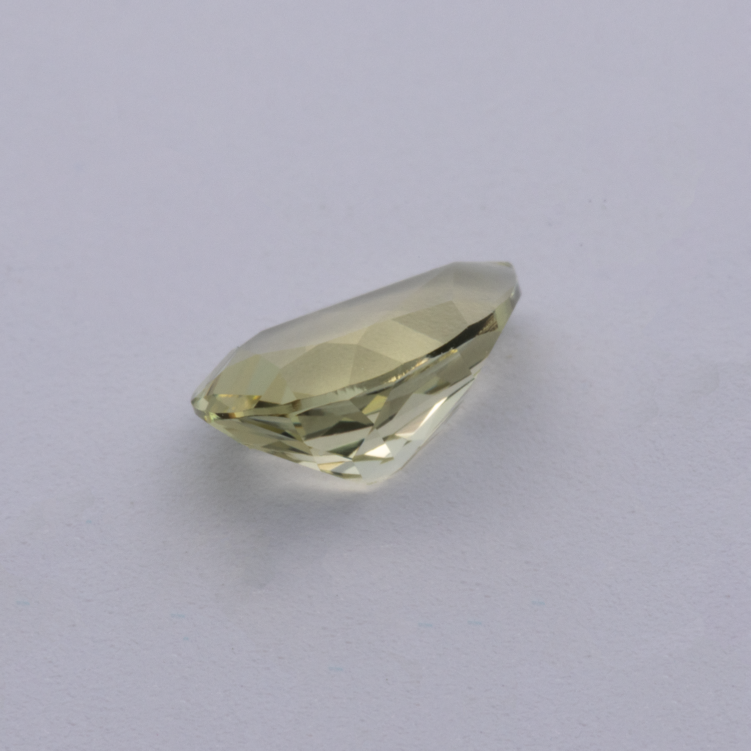Beryll - gelb, birnform, 7x5 mm, 0.54 cts, Nr. BY90100