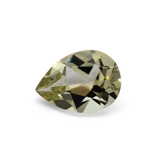 Beryll - gelb, birnform, 7x5 mm, 0.54 cts, Nr. BY90100