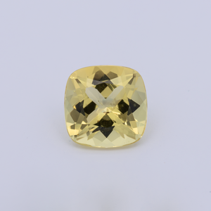 Beryll - gelb, antik, 8.1x8.1 mm, 1.85 cts, Nr. BY99099