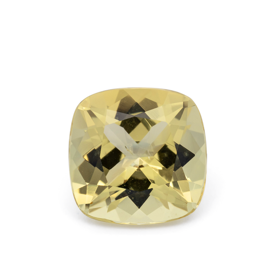 Beryll - gelb, antik, 8.1x8.1 mm, 1.85 cts, Nr. BY99099