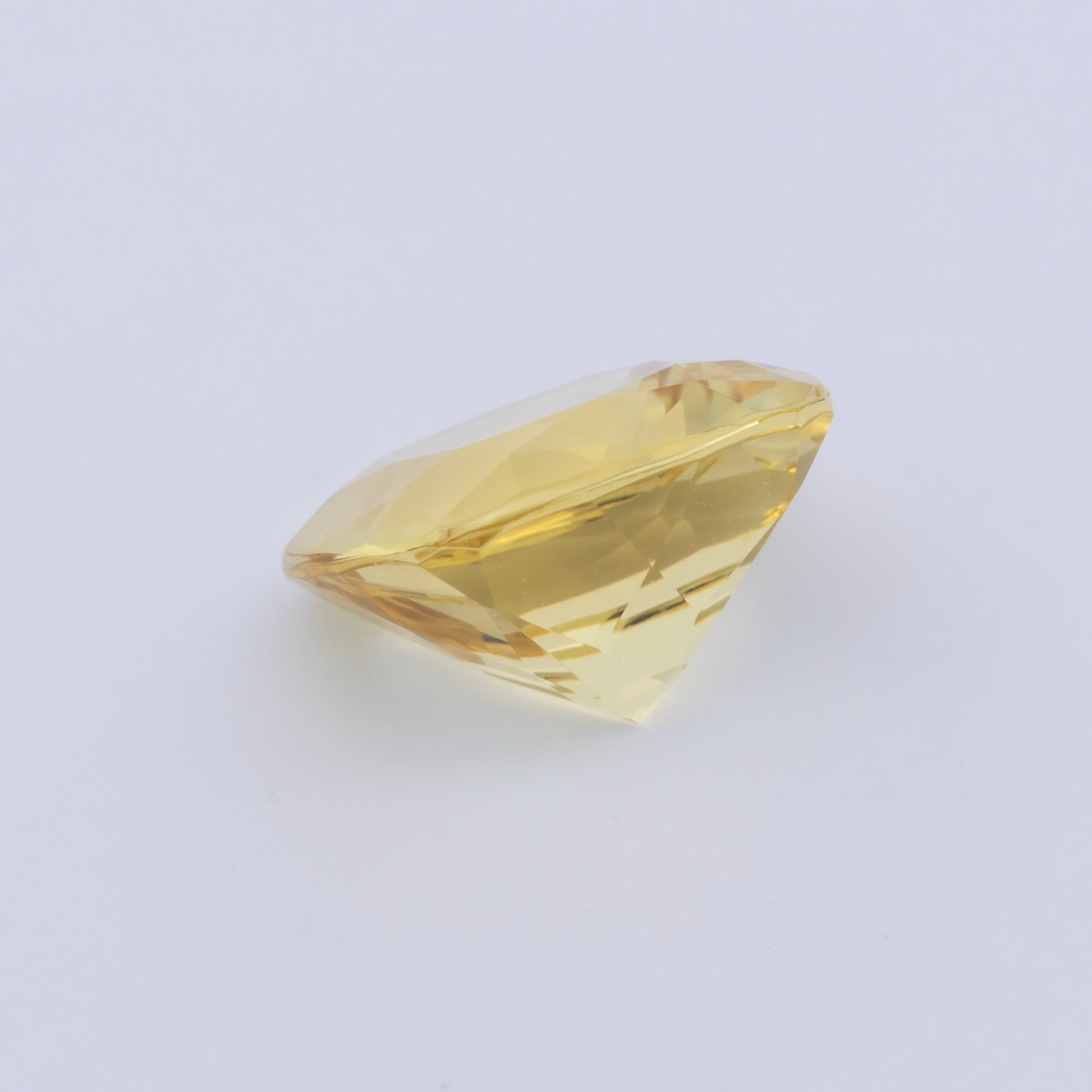 Beryll - gelb, antik, 8.1x8.1 mm, 1.85 cts, Nr. BY99099