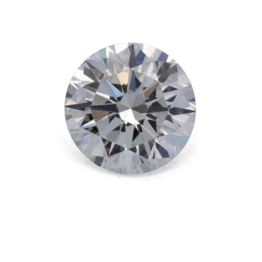 Diamant - leicht getönt weiß, rund, 4x4 mm, 0.26 cts, Nr. D11089