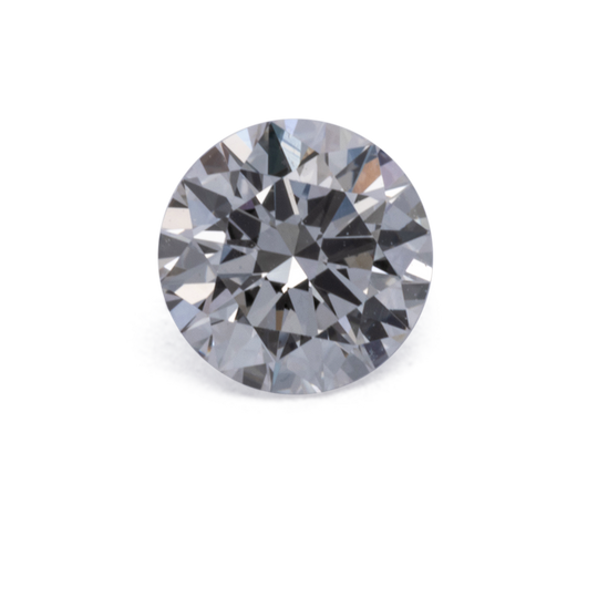 Diamant - getöntes weiß, rund, 4.11x4.11 - 4.14x4.14 mm, 0.26 cts, Nr. D11090