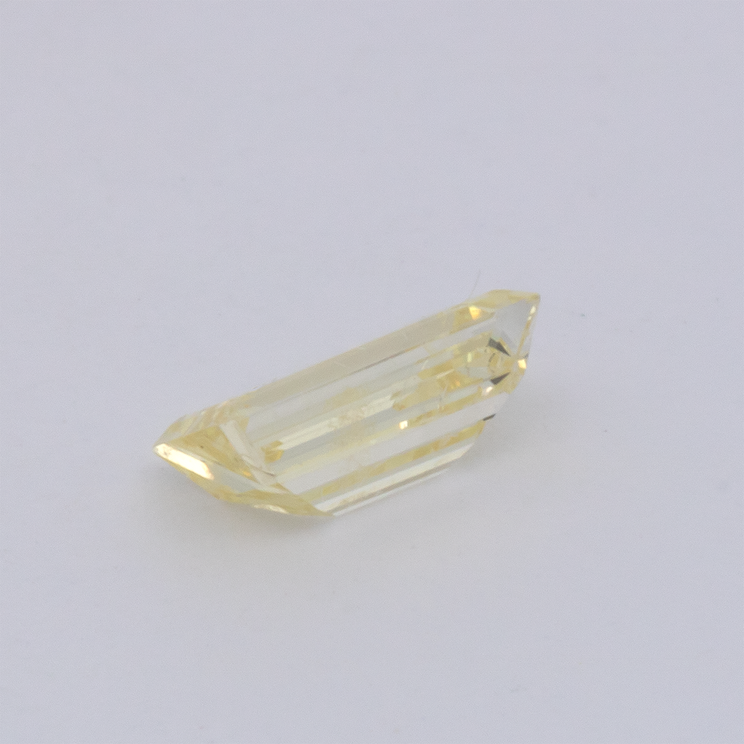 Diamant - gelb, baguette, 4.8x2.8 mm, 0.26 - 0.27 cts, Nr. D13001