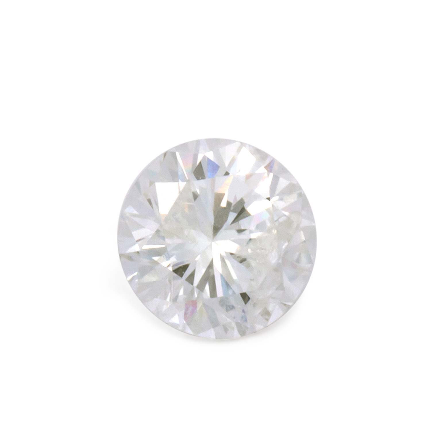 Diamant - leicht getönt gelb, rund, 5.2x5.2 mm, 0.57 cts, Nr. DT1017