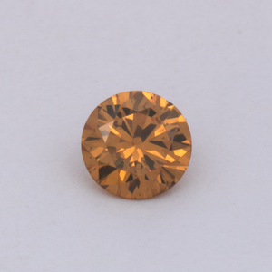 Diamant - braun & orange, rund, 3.6x3.6 mm, 0.18 cts, Nr. DT1025